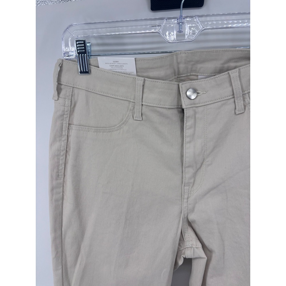 Skinny Pants Size 31/32 Regular‎ Ankle Length Khaki Casual Comfort Style